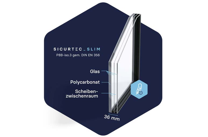 Sicurtec Laminatglastechnik stellt Sicurtec_Slim vor: Das dünnste Isolier-Sicherheitsglas der Welt