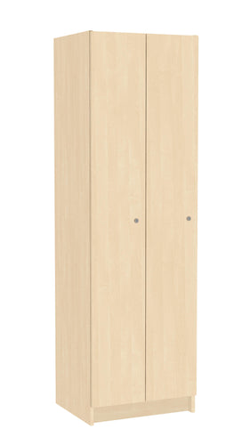 Garderoben-Spind 2-türig, Holz: Holz Birke 1715 BS
