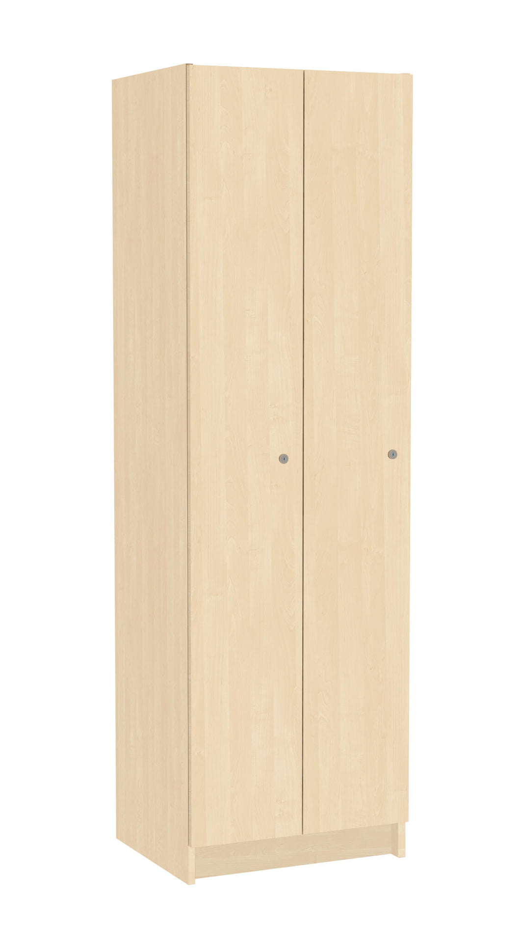 Garderoben-Spind 2-türig, Holz: Holz Birke 1715 BS