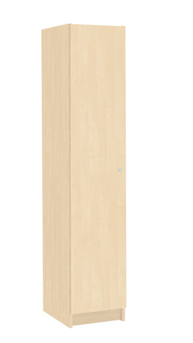 Garderoben-Spind 1-türig, Holz: Holz Birke 1715 BS