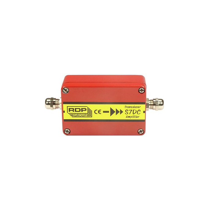 S7DC dc powered strain gauge transducer amplifier